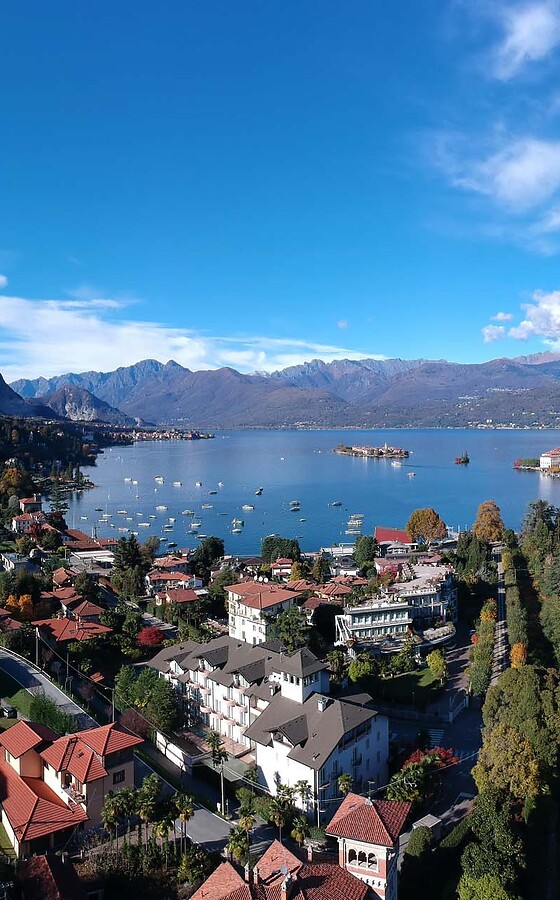 stresa vista dall'alto