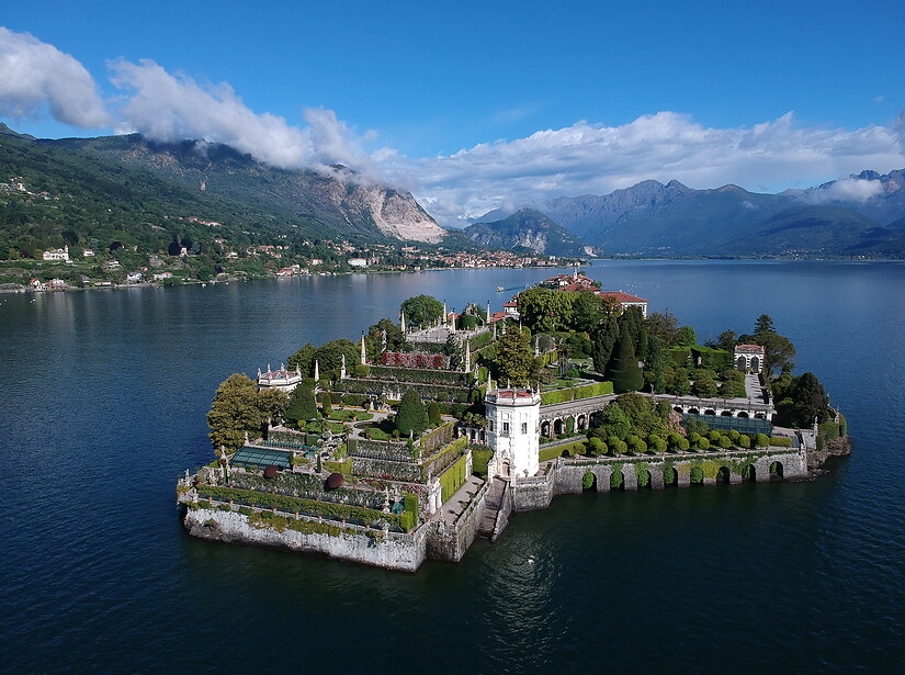 Giardini storici del Palazzo Borromeo sull'Isola Bella