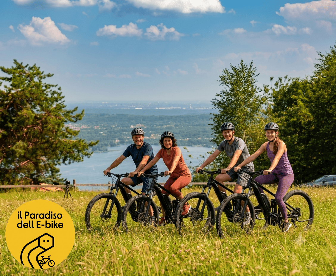 Noleggio e-bike sul Lago Maggiore ad Lesa