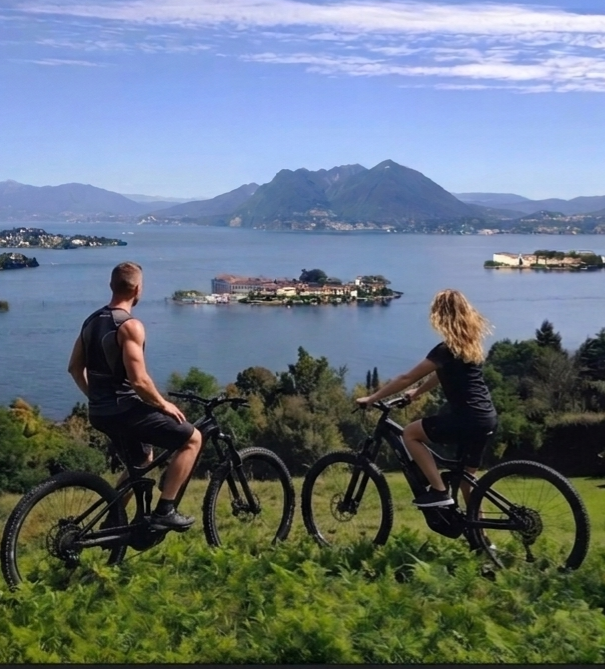 Escursione in e-bike sul Lago Maggiore