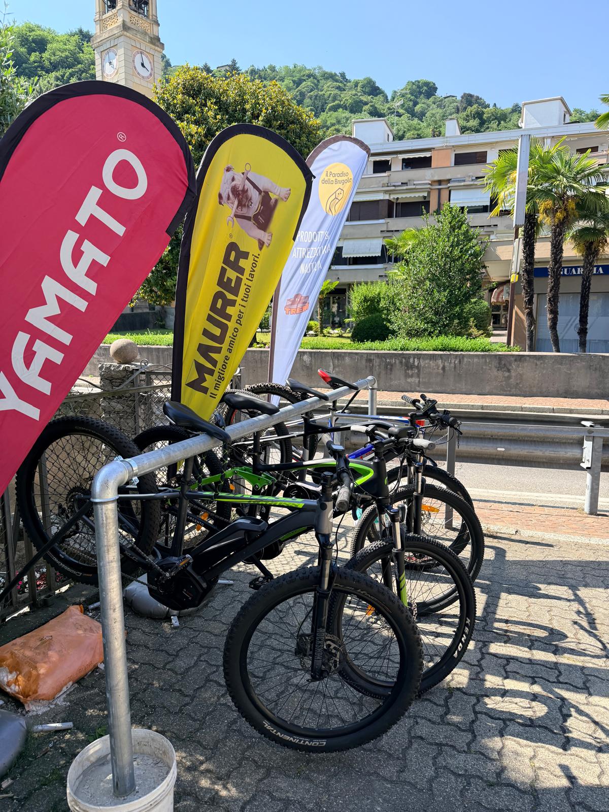 E-bike ad Lesa sul Lago Maggiore